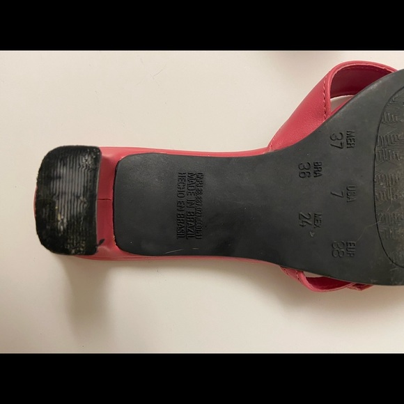 Pink heels size US 7 women’s - Picture 4 of 7